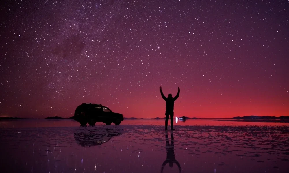 Experiencia Salar de Uyuni de Noche | Reflejos y Cielo Infinito
